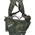Green Chest Rig/Tactical Bellyband with magazine pouches